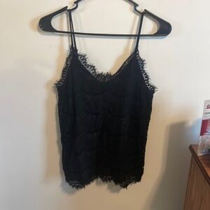 Black Lace Tank
